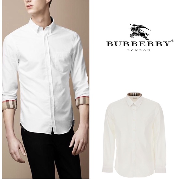 Burberry Other - Burberry Dress Shirt Nova Check French Cuffs 15.5